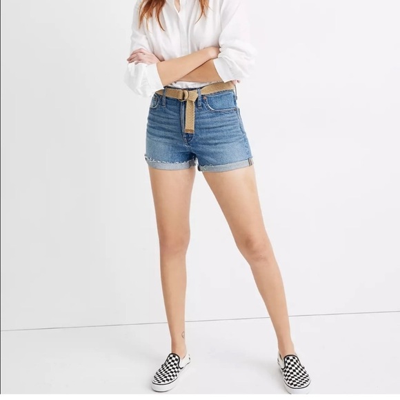 🐲💙 Madewell High-Rise Denim Shorts - Picture 10 of 11